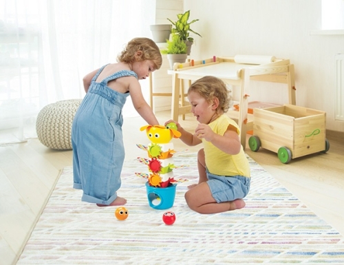 Yookidoo impilatore a torre Tumble Ball Stacker