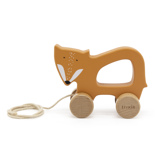 Trixie Giocattolo di legno da tirare Mr Fox