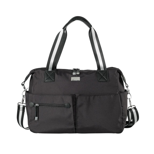 Borsa per asilo nido / borsa per pannolini Isoki Pocket Bag Lennox Black