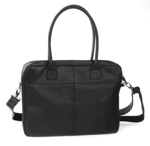 Kidzroom Nursery Bag / Borsa per pannolini Journey Leather Nero
