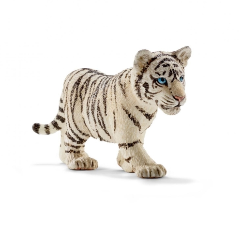 Schleich 14732 Cucciolo di Tigre, Bianco