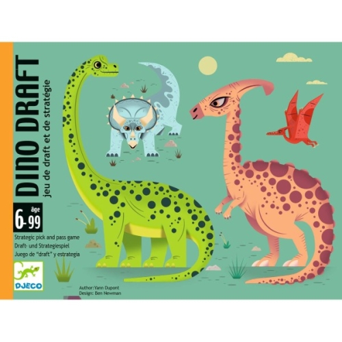 Gioco di carte Djeco Dino Draft