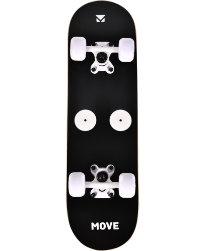 Move Skateboard Eyes Nero