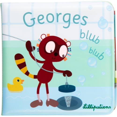 Libro da bagno magico Lilliputiens George Blub Blub