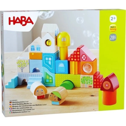 Haba Blocchi di costruzione con motif City