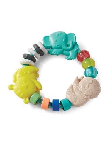 Sonaglio e tettarella Infantino Busy Beads