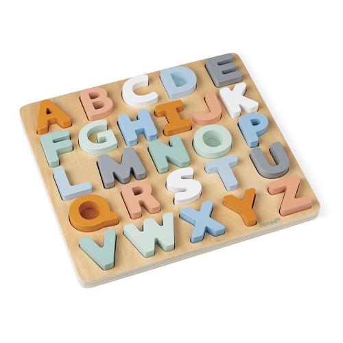 Janod Sweet Cocoon Puzzle alfabetico