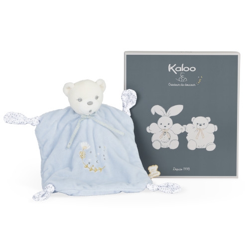 Kaloo Peluche orso Perle Doudou Blu