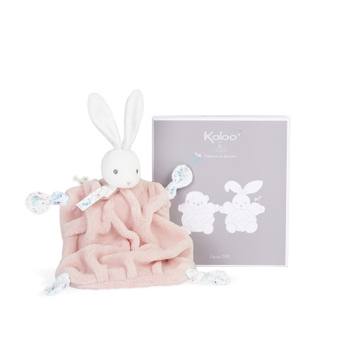 Kaloo Peluche Plume Doudou Coniglio Rosa