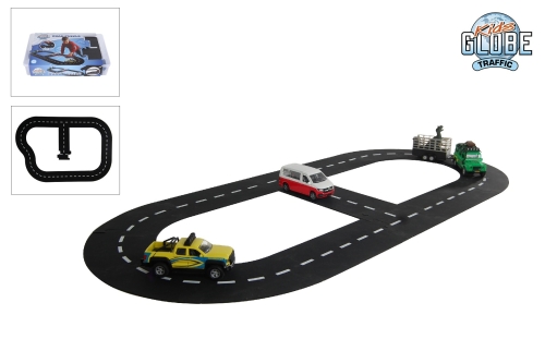 Kids Globe Autobahn Road Parts Puzzle 18 pezzi
