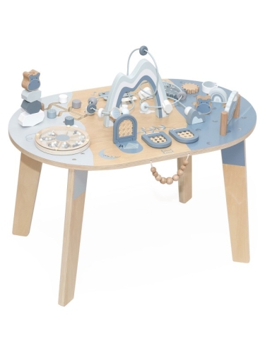 Tabella attività etichette blu