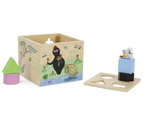 Set di forme in legno per etichette Barbapapa