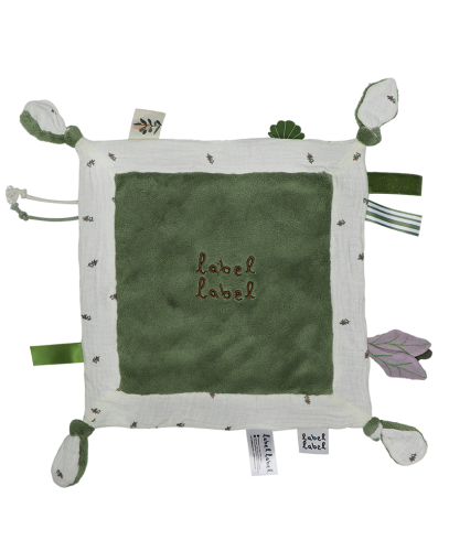 Label Label Panno per coccole Verde oliva scuro