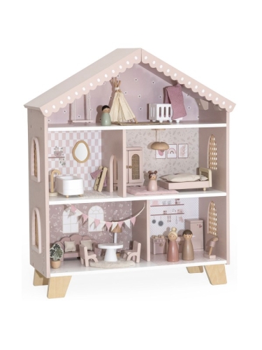 Etichetta Label - Casa delle bambole - Rosa