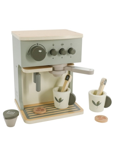 Etichetta Label - Macchina per caffè espresso - Verde oliva