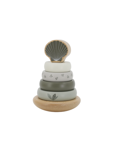 Anelli impilabili Label Balance Verde oliva