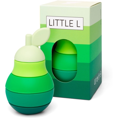 Little L Torre impilabile Pear Run in verde