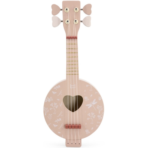 Label Label Banjo in legno rosa