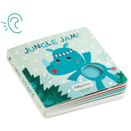 Lilliputiens Feeling Book Jungle con audio