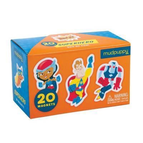 Magneti Supereroi Mudpuppy 20 pezzi