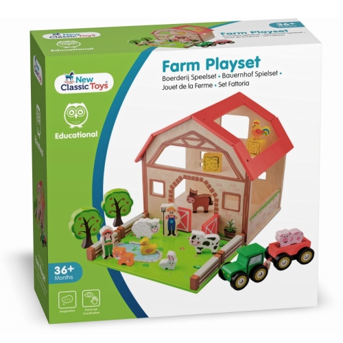 Nuovo giocattolo classico Fattoria Playset
