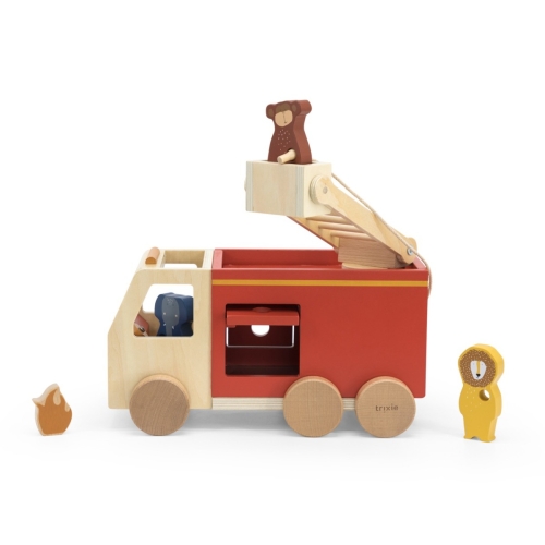 Trixie Camion dei pompieri in legno