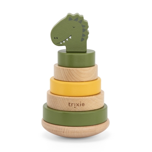 Torre impilabile in legno Trixie Mr. Dino
