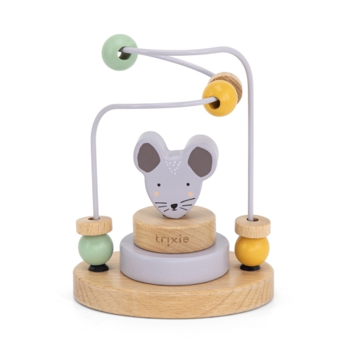 Telaio di perline in legno Trixie Mrs. Mouse