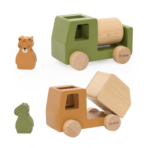 Trixie Set di animali da costruzione in legno 