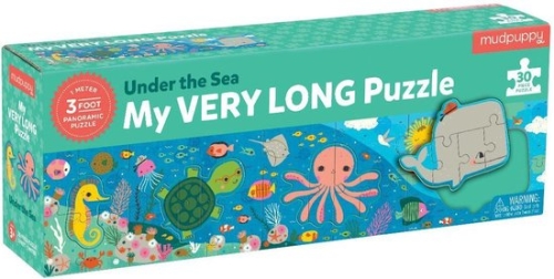 Mudpuppy Il mio lungo puzzle In fondo al mare 30 pezzi