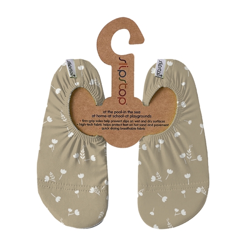 Scarpa da nuoto Slipstop XL (33-35) per bambini, grana sabbia