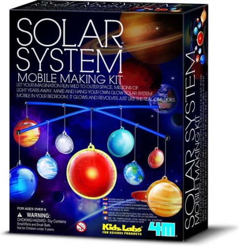 4M Make &amp; Play Sistema solare mobile (francese)