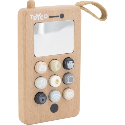 Telefono in legno Tryco