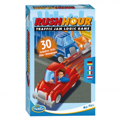 ThinkFun Rush Hour Pocket gioco 30 compiti