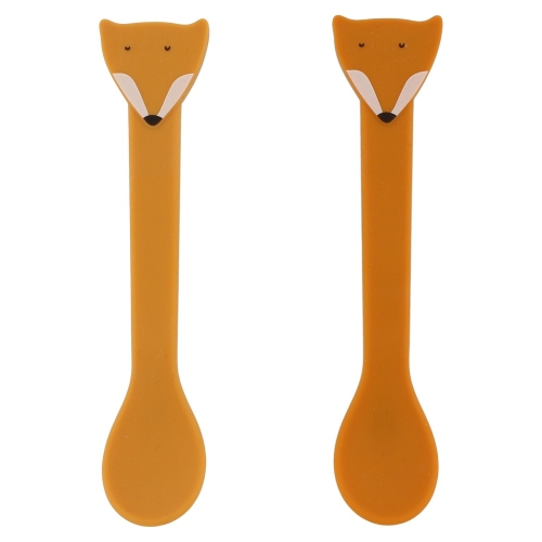 Cucchiaio in silicone Trixie set di 2 Mr Fox