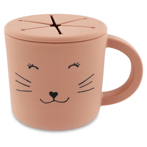 Tazza da snack in silicone Trixie Mrs. Cat