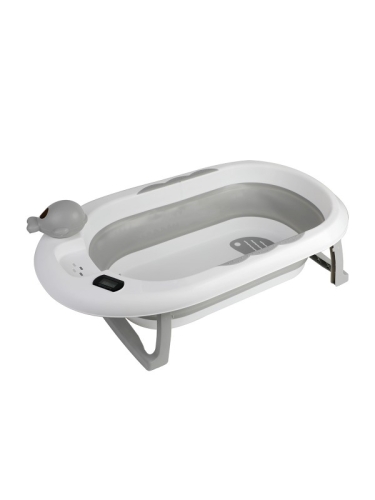 Tryco - Vasca da bagno - Vasca da bagno pieghevole termica - Grigio