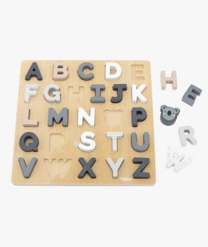 Tryco Puzzle alfabetico in legno e lavagna