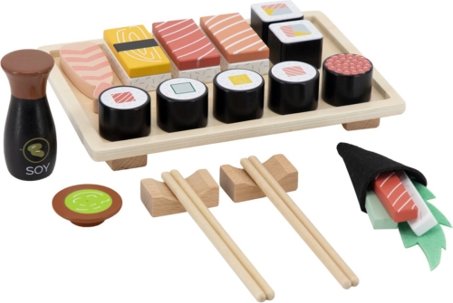 Tryco Set da sushi in legno
