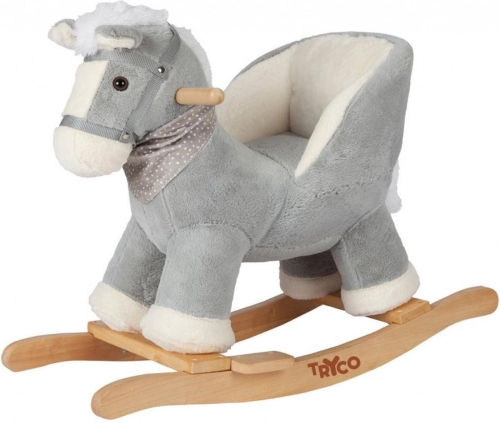 Cavallo a dondolo Tryco grigio