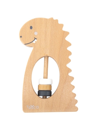 Tryco - Sonaglio di legno - Dino