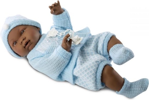 Llorens Baby Doll Noe Blu Vestito 45 cm