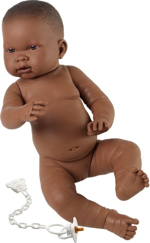 Llorens Baby doll Nahia senza vestiti 45 cm