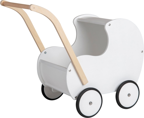 Van Dijk Toys Poppenwagen Vintage/Retro Wit