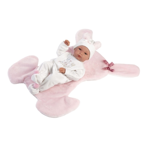 Llorens Baby Doll Bimba Rosa con cuscino 35 cm