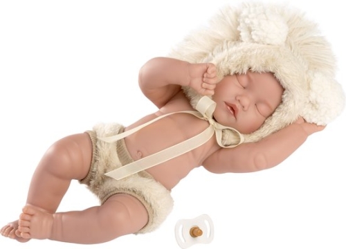 Baby Doll Llorens Leone addormentato 30 cm