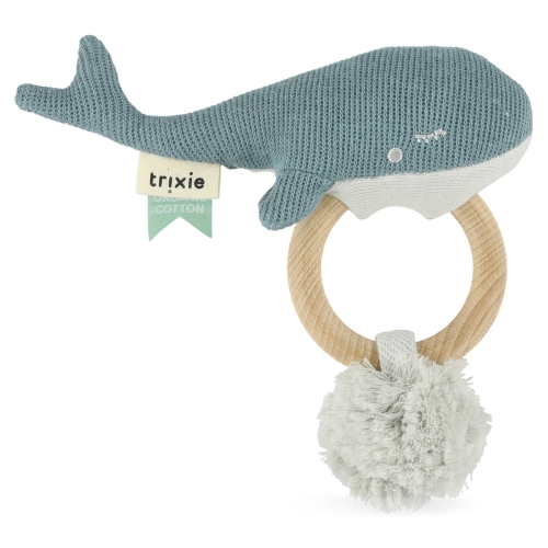 Trixie Knitted Toys Anello di dentizione Balena